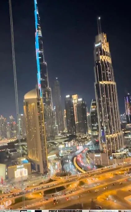 Apartament Elegant 2 Bedroom Apt, Amazing Fountains And Burj Views Dubaj Zjednoczone Emiraty Arabskie