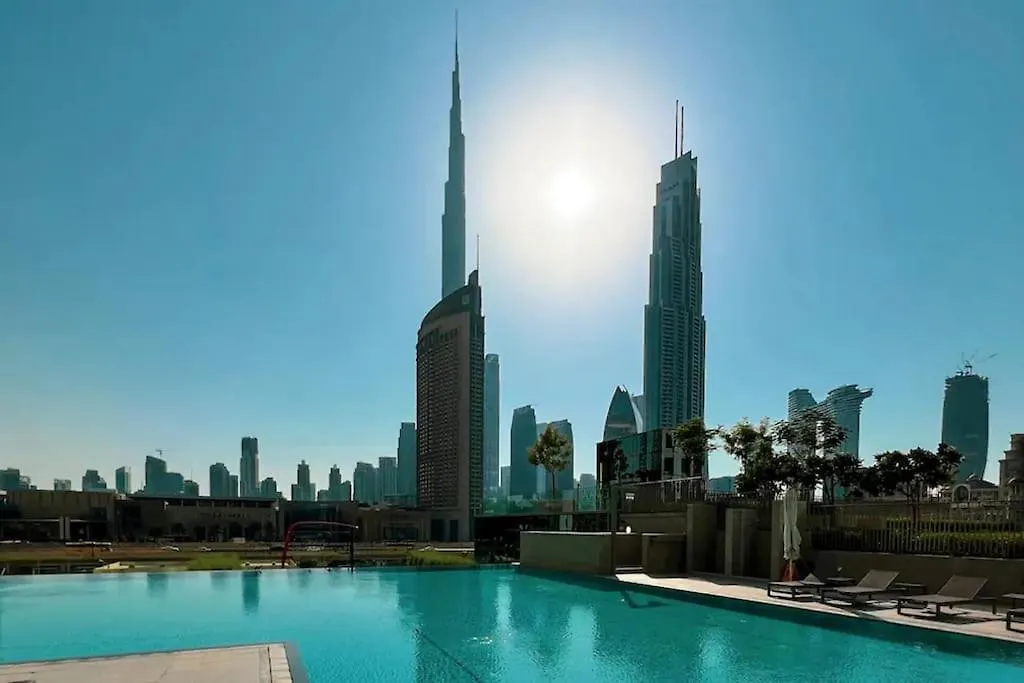 Apartament Elegant 2 Bedroom Apt, Amazing Fountains And Burj Views Dubaj