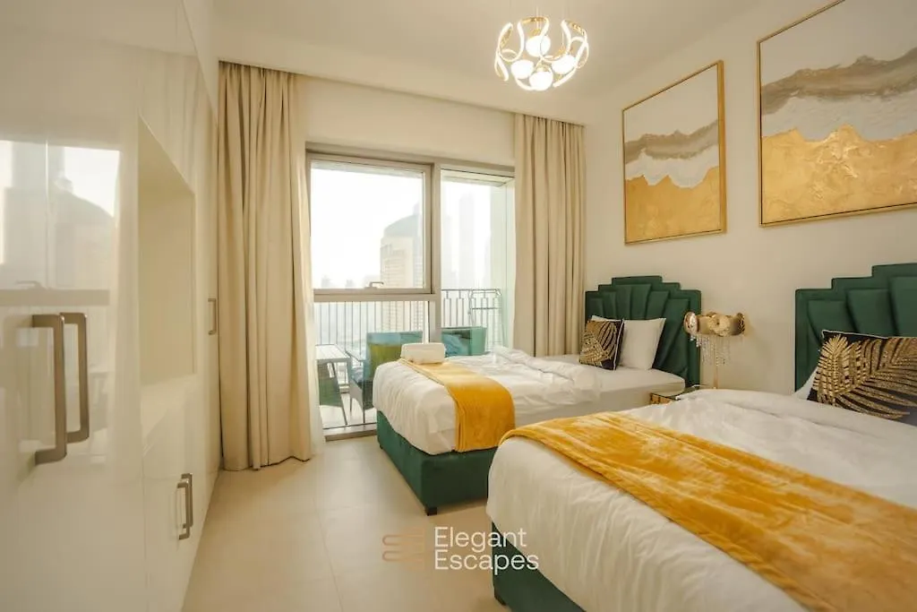 Elegant 2 Bedroom Apt, Amazing Fountains And Burj Views Dubaj Apartament
