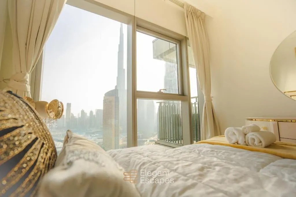 Elegant 2 Bedroom Apt, Amazing Fountains And Burj Views Dubaj Zjednoczone Emiraty Arabskie