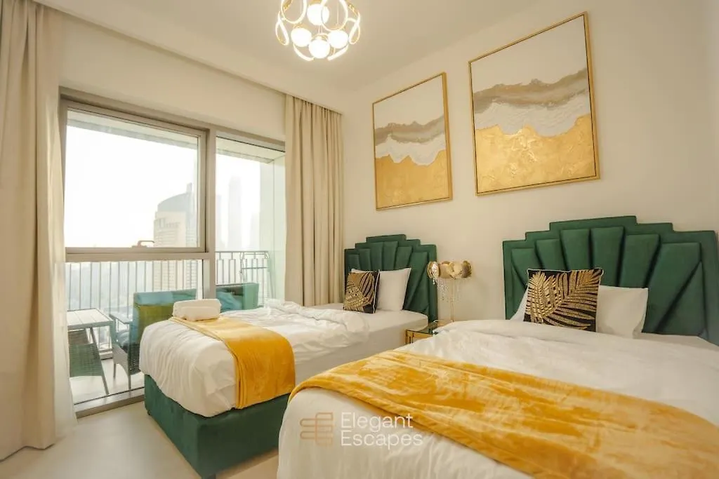 Apartament Elegant 2 Bedroom Apt, Amazing Fountains And Burj Views Dubaj Zjednoczone Emiraty Arabskie
