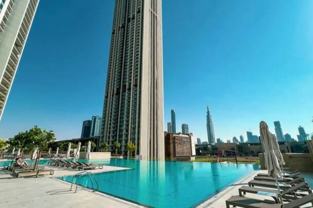 Apartament Elegant 2 Bedroom Apt, Amazing Fountains And Burj Views Dubaj Zjednoczone Emiraty Arabskie