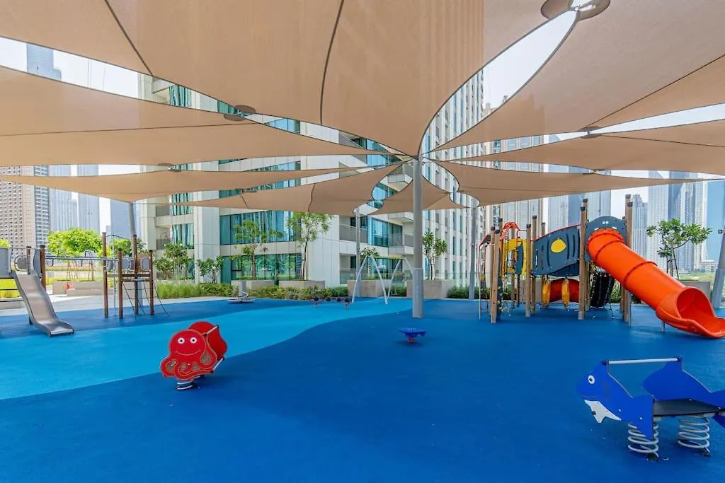 Apartament Elegant 2 Bedroom Apt, Amazing Fountains And Burj Views Dubaj